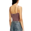 t-ley Stringbodysuit i marmorerad ribbad jersey t-ley Stringbodysuit i marmorerad ribbad jersey