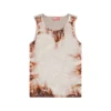 t-lifty-burn-art Tulle-linne med tryck av brinnande plast t-lifty-burn-art Tulle-linne med tryck av brinnande plast