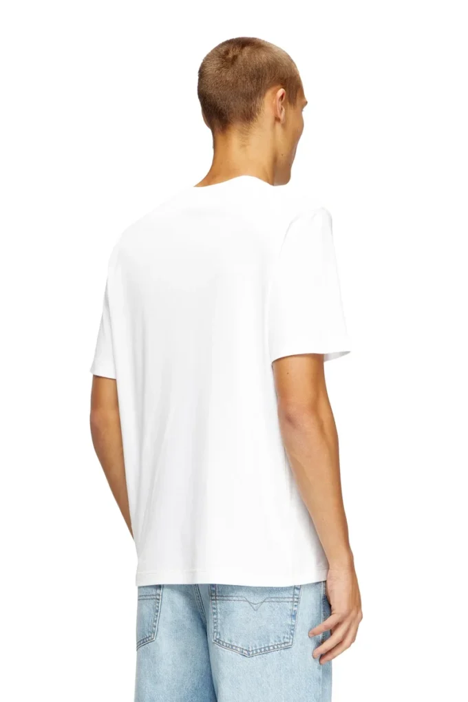 t-madjust-tr Vanlig T-shirt med rund hals och Oval D