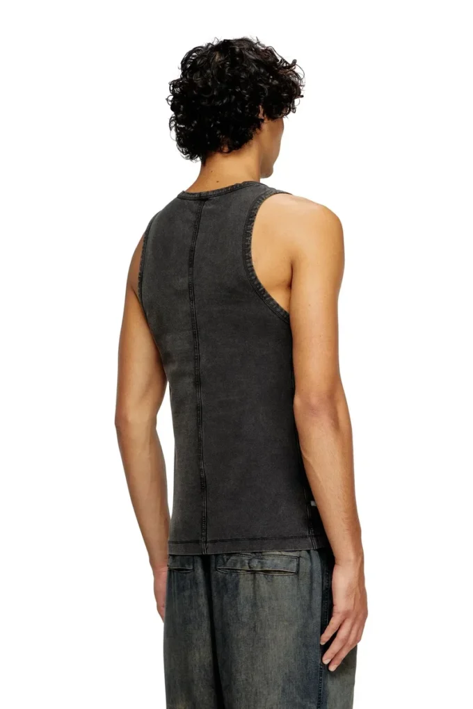 t-mely-sl Linne i jersey med denimlook t-mely-sl Linne i jersey med denimlook