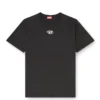 t-norm-iod Lätt bomullst-shirt med metalliskt Oval D-logo t-norm-iod Lätt bomullst-shirt med metalliskt Oval D-logo