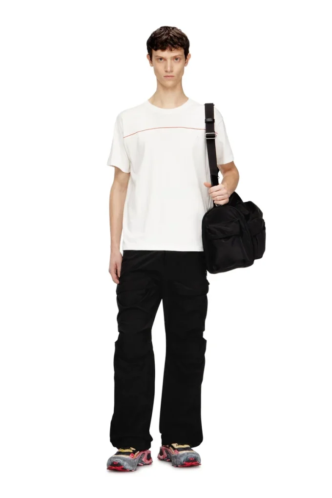 t-norm-piping T-shirt med kontrastkantband t-norm-piping T-shirt med kontrastkantband