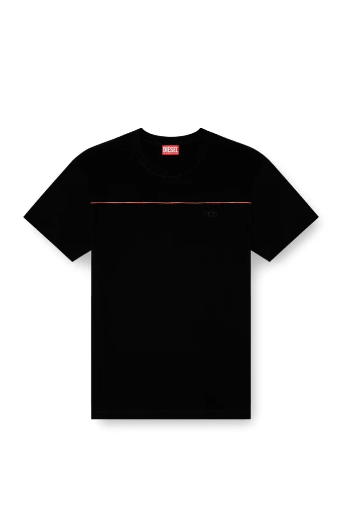 t-norm-piping T-shirt med kontrastkantband t-norm-piping T-shirt med kontrastkantband