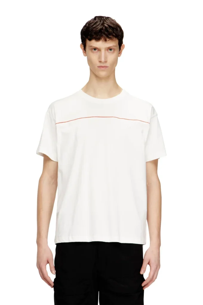 t-norm-piping T-shirt med kontrastkantband t-norm-piping T-shirt med kontrastkantband