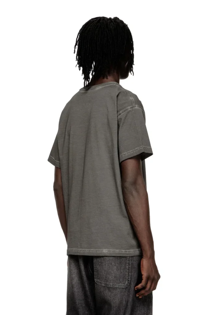 t-norm-t7 Rundhalsad bomullst-shirt med tryck