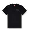 t-norm-v16 Vanlig bomullst-shirt med Diesel-broderi