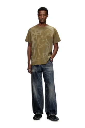 t-norm-v7 Bomullst-shirt med laserprint