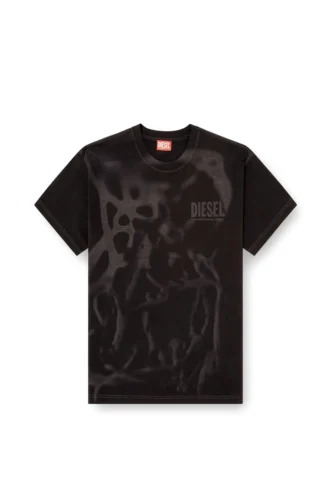 t-norm-v7 Bomullst-shirt med laserprint