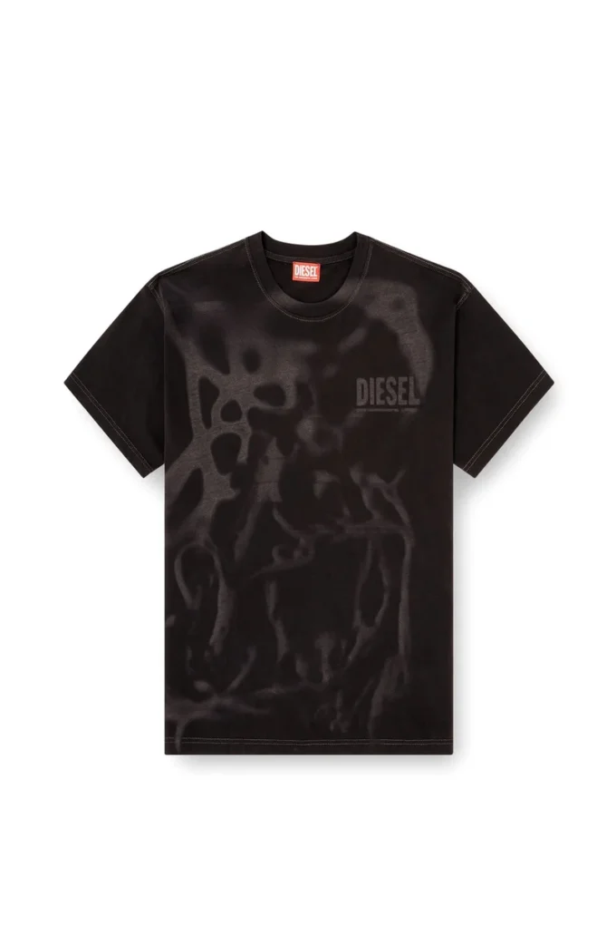 t-norm-v7 Bomullst-shirt med laserprint