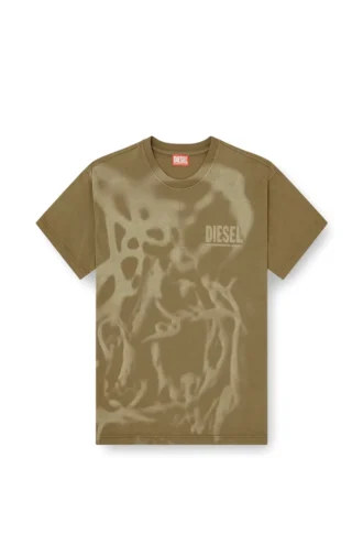 t-norm-v7 Bomullst-shirt med laserprint