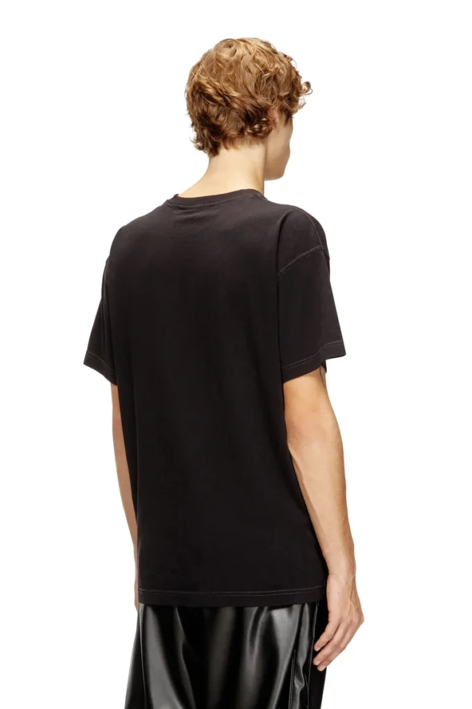 t-norm-v7 Bomullst-shirt med laserprint