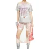 t-normac T-shirt med rund hals och textprint t-normac T-shirt med rund hals och textprint