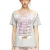 t-normac T-shirt med rund hals och textprint t-normac T-shirt med rund hals och textprint