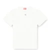 t-normy-od-s1 Bomullst-shirt med metalliskt Oval D t-normy-od-s1 Bomullst-shirt med metalliskt Oval D