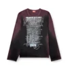 t-olavi-aa Långärmad T-shirt i tech-jersey med textutskrift t-olavi-aa Långärmad T-shirt i tech-jersey med textutskrift
