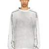 t-riven-ls-hood Hoodie i bomull med färgspray