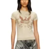 t-roweena Phoenix T-shirt med strass t-roweena Phoenix T-shirt med strass