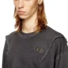 t-thug-t-shirt Långärmad T-shirt med blekt effekt