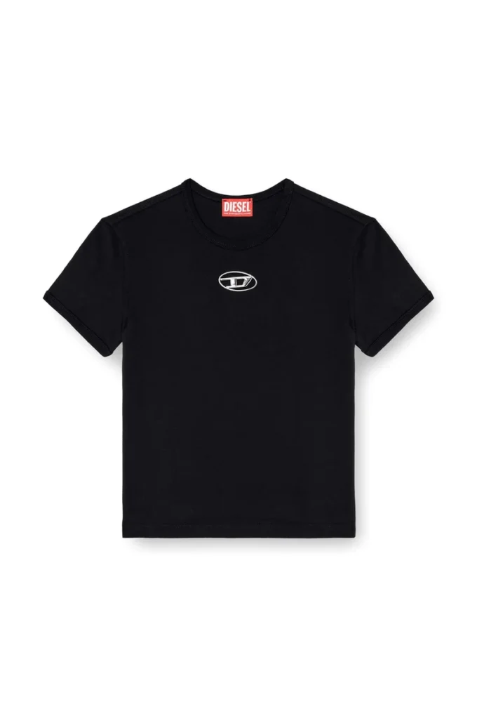 t-uncutie-long-od-q1 Slim fit T-shirt med utskärning Oval D