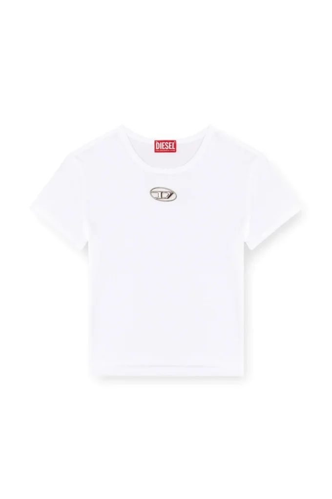 t-uncutie-long-od-q1 Slim fit T-shirt med utskärning Oval D