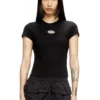 t-uncutie-long-od-q1 Slim fit T-shirt med utskärning Oval D