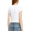 t-uncutie-long-od-q1 Slim fit T-shirt med utskärning Oval D