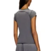 t-unrawy Henley-T-shirt med peel-off-effekt