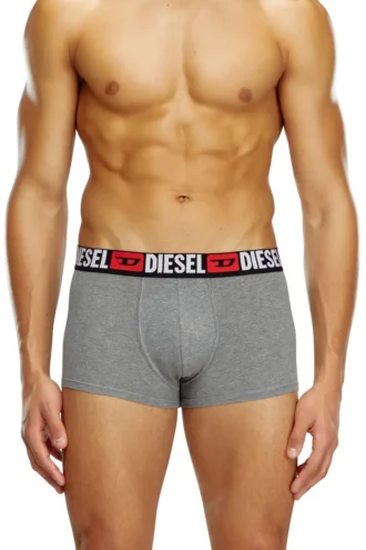 umbx-damienthreepack Trepack boxershorts med logotyp över hela midjan