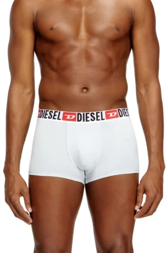 umbx-damienthreepack Trepack boxershorts med logotyp över hela midjan