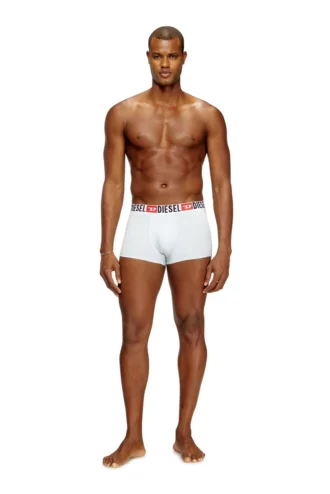 umbx-damienthreepack Trepack boxershorts med logotyp över hela midjan
