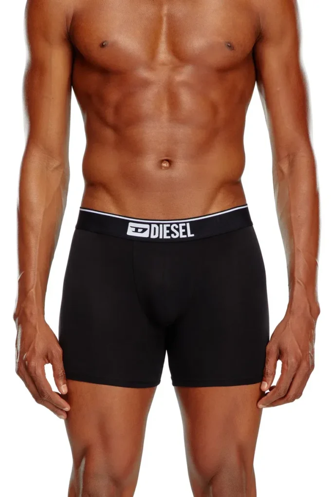 umbx-sebastianthreepac Trepack med enfärgade långa boxershorts