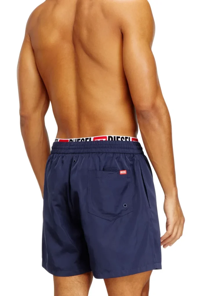 visper-41-d-core Midilånga badshorts med logotryck visper-41-d-core Midilånga badshorts med logotryck