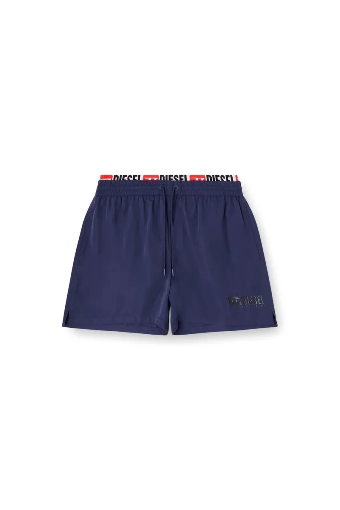 visper-41-d-core Midilånga badshorts med logotryck visper-41-d-core Midilånga badshorts med logotryck