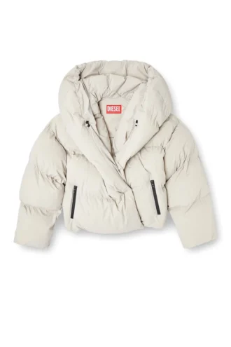 w-iley-t1 Wrap puffer i bi-stretch nylon