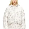 w-inner-r1 Vadderad jacka med kattmotiv w-inner-r1 Vadderad jacka med kattmotiv