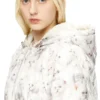 w-inner-r1 Vadderad jacka med kattmotiv w-inner-r1 Vadderad jacka med kattmotiv