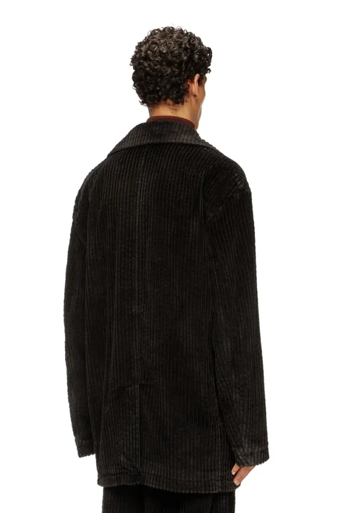 w-otis Peacoat i behandlad corduroy