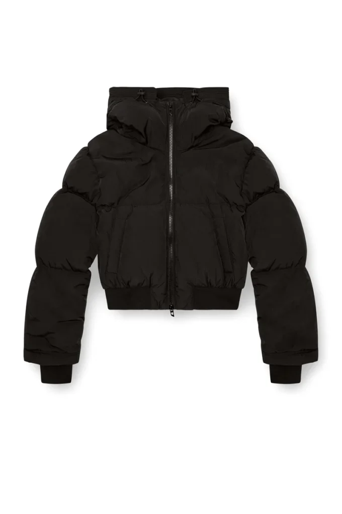 w-peyt-short-new-p1 Dunjacka med huva i skrynklig nylon