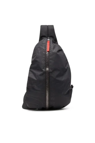 zip-d sling bag x Zip-D-Sling ryggsäck i rutig jacquardtyg